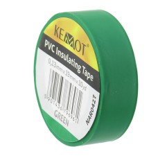 Banda izolatoare, 19x9,144m, 0,13mm, verde, Kemot - 402854