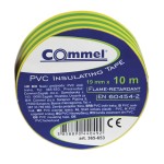 Banda izolatoare, verde-galben, 10m, latime 15mm, 524305