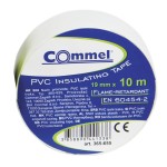 Banda izolatoare, alb, 10m, latime 19mm, 524309 Banda izolatoare, alb, 10m, latime 19mm, 524309