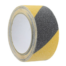 Banda anti-alunecare, negru-galben, 0.75x50mm, 5m, L100506