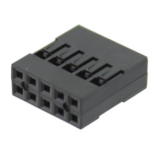 Conector 10 pini, seria NSR/NDR, pas pini 2.54mm, NINIGI, NDR-10, T276648 Conector 10 pini, seria NSR/NDR, pas pini 2.54mm, NINIGI, NDR-10, T276648