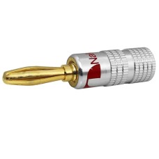 Borna 4mm, tata, metalic, argintiu, 122483 Borna 4mm, tata, metalic, argintiu, 122483