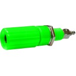 Borna 4mm, mama, verde, fixare pe panou - 122568