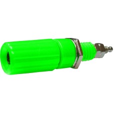 Borna 4mm, mama, verde, fixare pe panou - 122568