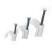 Set 100 buc cleme de fixare cablu, 4-7 mm, alb, Commel, 524349 Set 100 buc cleme de fixare cablu, 4-7 mm, alb, Commel, 524349