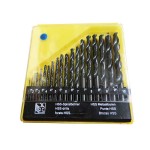 Trusa burghie pentru metale, 1-10mm, 19 piese - 200737