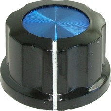 Buton pentru potentiometru, 27mm, plastic, 27x16mm - 127173