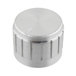 Buton pentru potentiometru, 17mm, aluminiu, 17x17mm, 127503