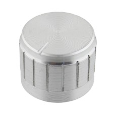 Buton pentru potentiometru, 17mm, aluminiu, 17x17mm, 127503
