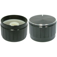 Buton pentru potentiometru, 26mm, aluminiu - 127531