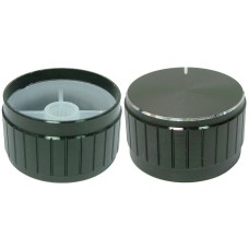 Buton pentru potentiometru, 30mm, aluminiu, 30x17mm - 127532