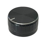 Buton pentru potentiometru, 32mm, aluminiu, 32x17mm, 127533 Buton pentru potentiometru, 32mm, aluminiu, 32x17mm, 127533