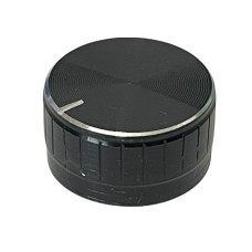 Buton pentru potentiometru, 32mm, aluminiu, 32x17mm, 127533 Buton pentru potentiometru, 32mm, aluminiu, 32x17mm, 127533