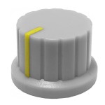 Buton plastic, galben, 15x23mm, 157251