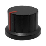 Buton plastic, rosu, 16x24mm, 157264