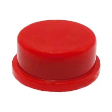 Buton plastic, rosu, 13x8mm, 157220 Buton plastic, rosu, 13x8mm, 157220