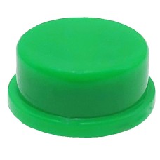 Buton plastic, verde, 13x8mm, 157222 Buton plastic, verde, 13x8mm, 157222
