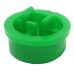 Buton plastic, verde, 13x8mm, 157222 Buton plastic, verde, 13x8mm, 157222