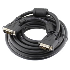 Cablu dual link DVI-I (24+5) tata - tata, 5m, Vcom - 014378