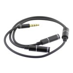 Spliter casti, jack 3,5mm, stereo