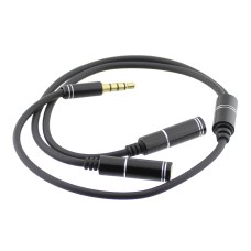 Spliter casti, jack 3,5mm, stereo