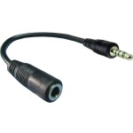Cablu adaptor jack tata 3,5mm stereo-jack mama 2,5mm stereo, 127999