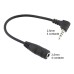 Cablu adaptor jack tata 2,5mm 4 contacte - jack 3,5mm mama, lungime 15cm, 128002