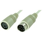 Cablu S-video tata 6 pini - S-video mama 6 pini, lungime 1,5m - 128008