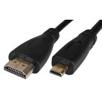 Cablu micro HDMI tata - HDMI tata, lungime 1,5m - 128026
