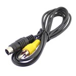 Cablu S-video tata 4 pini - RCA tata, lungime 1,5m, 128036