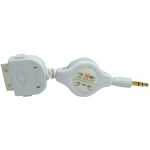 Cablu AUX pentru iPod, cu conector Jack 3,5mm, extensibil - 128073