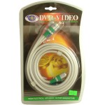 Cablu RCA X 3 tata - RCA X 3 tata, 1,5m - 128231