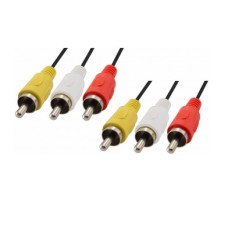 Cablu AV, 3xRCA tata - 3xRCA tata, 1,5m - 171031