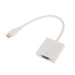 Cablu adaptor mini HDMI tata - VGA mama, cu audio - 401599 Cablu adaptor mini HDMI tata - VGA mama, cu audio - 401599