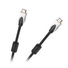 Cablu HDMI tata - HDMI tata, cu filtru antiparaziti, HQ, 1,5m - 401712
