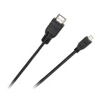Cablu HDMI tata - micro HDMI tata, 1,8m, Cabletech - 401747
