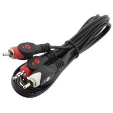 Cablu jack 3,5mm tata - RCA tata x 2, 1,8m - 401811