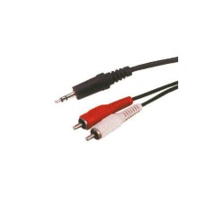 Cablu jack 3,5mm tata - 2 x RCA tata, 15m - 401823 Cablu jack 3,5mm tata - 2 x RCA tata, 15m - 401823