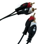 Cablu 2xRCA tata - 2xRCA tata, 10m, Cabletech - 401899
