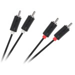 Cablu 2xRCA tata - 2xRCA tata, 5m, Cabletech - 401905
