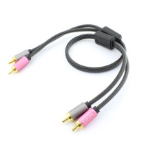 Cablu 2xRCA tata - 2xRCA tata, 0,5m, KM0303, Kruger&Matz - 401909
