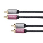 Cablu 2xRCA tata - 2xRCA tata, 3m, Kruger&Matz - 401920
