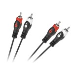 Cablu 2xRCA tata - 2xRCA tata, 3m, Cabletech - 401933