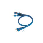 Cablu 2xRCA tata - 2xRCA tata, 5m, cu fir pentru remote - 401936