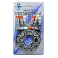 Cablu 4xRCA tata - 4xRCA tata, 1,8m, Cabletech - 401965