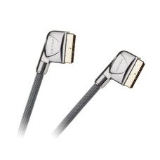Cablu Scart tata - Scart tata, 21 pin, 1,8m, Gold Edition, Cabletech - 401991