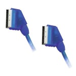 Cablu Scart tata - Scart tata, 1,5m, albastru - 401992