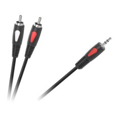Cablu jack 3,5mm, RCA tata, 3m, Eco Line, Cabletech - 402099