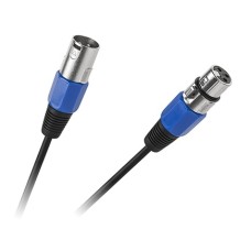 Cablu microfon, XLR tata - XLR mama, 10m - 402220