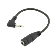 Adaptor jack 2.5 mm tata, la jack 3.5 mm mama, L101652